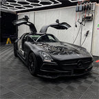 Matte Ultimate Flat Deep Black Car Vinyl Wrap product image 6 - Veloro matte vinyl wrap