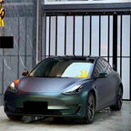 Matte Diamond Aurora Green Car Vinyl Wrap product image 2 - Veloro matte vinyl wrap