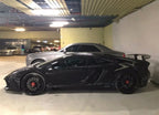 Matte Diamond Glitter Black Car Vinyl Wrap product image 5 - Veloro matte vinyl wrap