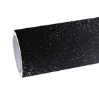 Matte Diamond Glitter Black Car Vinyl Wrap product image 2 - Veloro matte vinyl wrap
