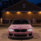 Matte Diamond Glitter Pink Car Vinyl Wrap product image 3 - Veloro matte vinyl wrap