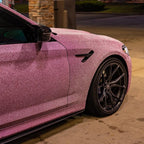 Matte Diamond Glitter Pink Car Vinyl Wrap product image 6 - Veloro matte vinyl wrap