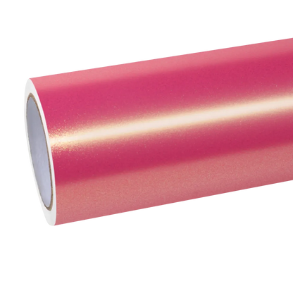 Matte Metallic Diamond Gold Pink Car Vinyl Wrap
