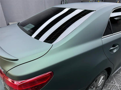 Matte Emerald Green Car Vinyl Wrap BWM I3 product image 14 - Veloro matte vinyl wrap