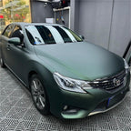 Matte Emerald Green Car Vinyl Wrap BWM I3 product image 13 - Veloro matte vinyl wrap