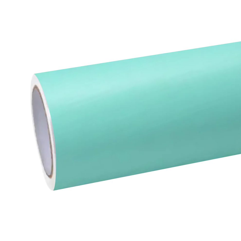 Matte Ultimate Flat Tiffany Blue Car Vinyl Wrap product image 2 - Veloro matte vinyl wrap