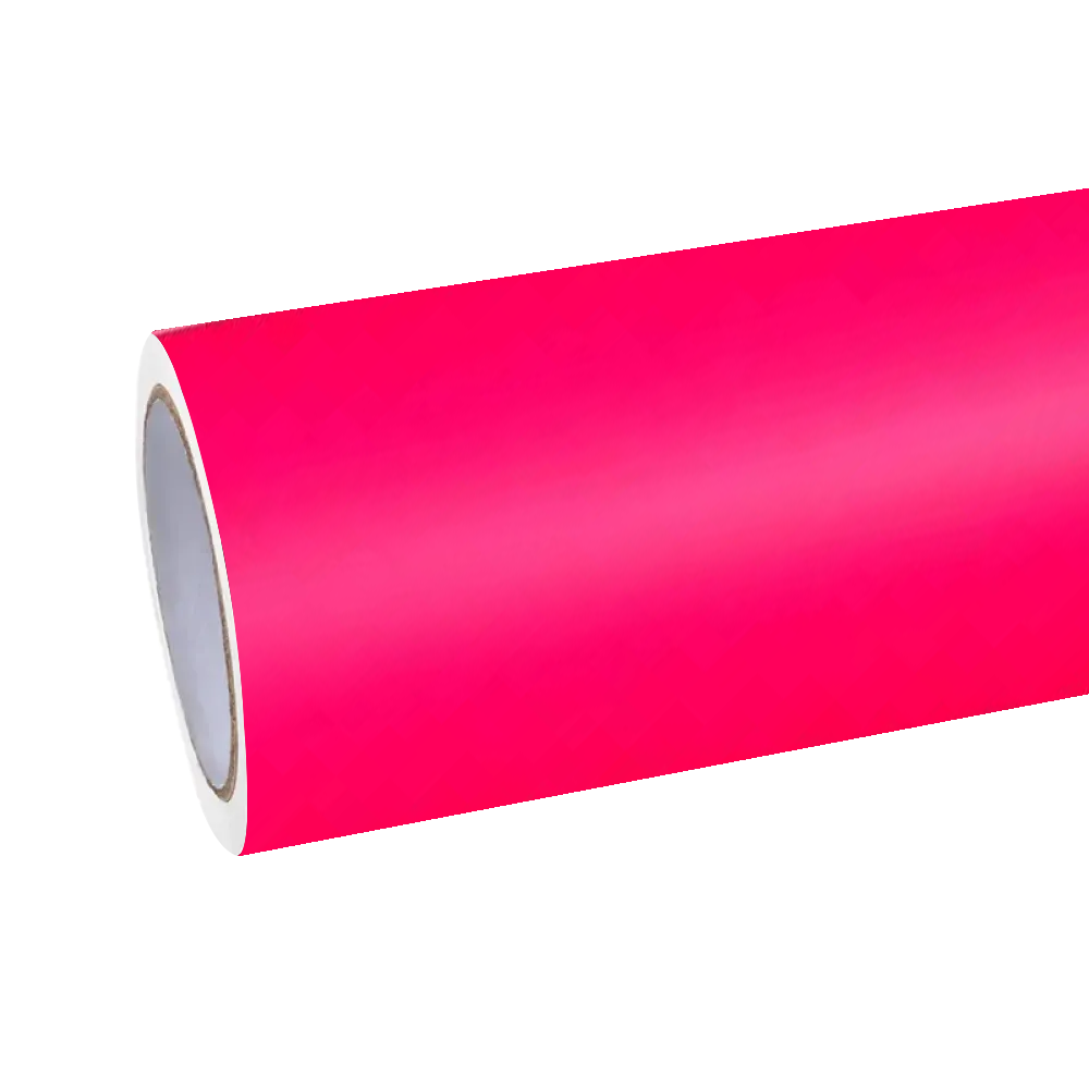 Ultimate Flat Fluorescent Pink Car Vinyl Wrap PET product image 2 - Veloro automotive vinyl wrap