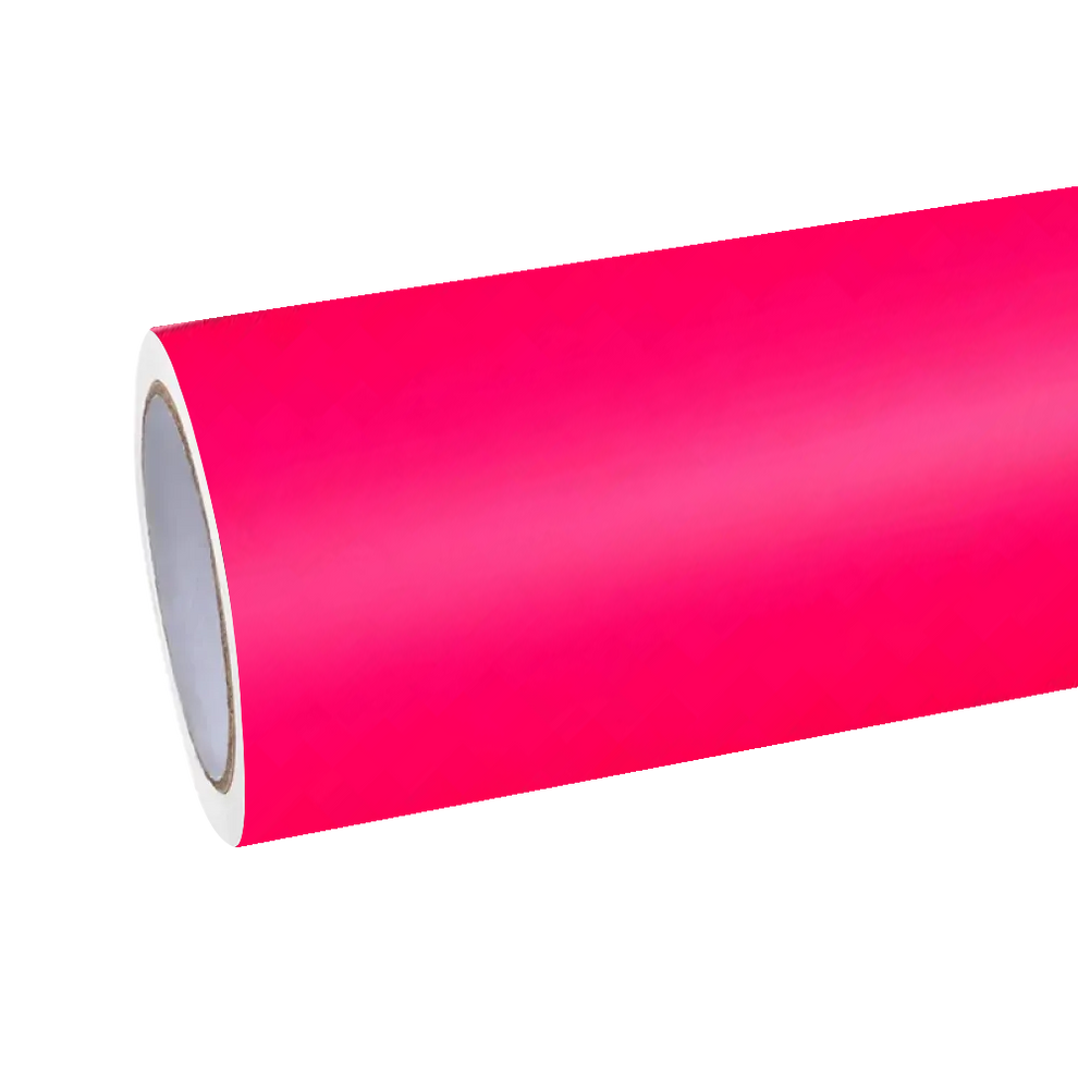 Ultimate Flat Fluorescent Pink Car Vinyl Wrap PET product image 2 - Veloro automotive vinyl wrap