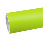 Matte Ultimate Flat Fluorescent Yellow Car Vinyl Wrap PET