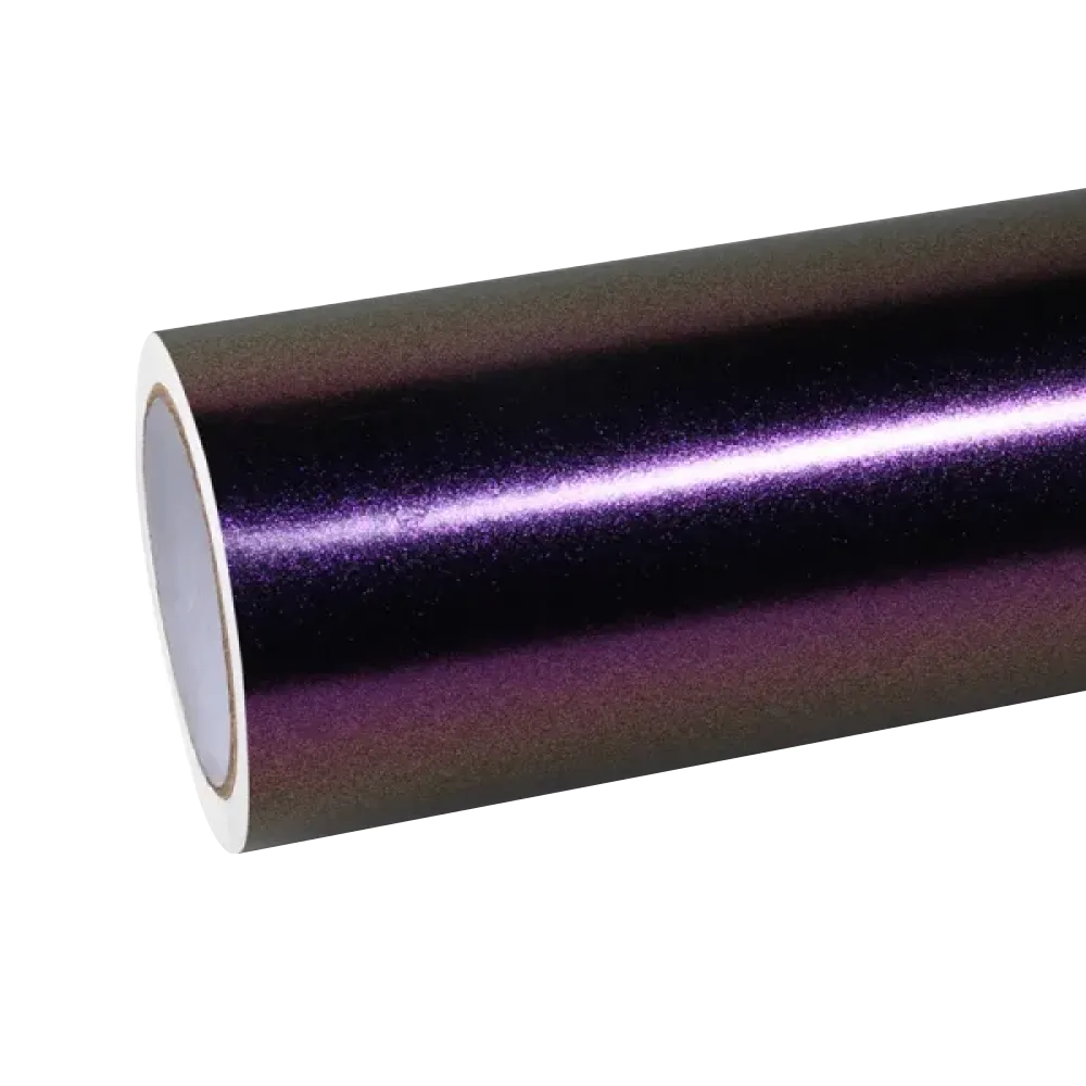 Matte Metallic Glitter Sparkle Purple Car Vinyl Wrap