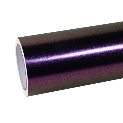Matte Metallic Glitter Sparkle Purple Car Vinyl Wrap