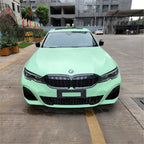 Matte Hazy Green Car Vinyl Wrap product image 5 - Veloro matte vinyl wrap