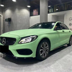 Matte Hazy Green Car Vinyl Wrap product image 3 - Veloro matte vinyl wrap