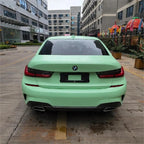 Matte Hazy Green Car Vinyl Wrap product image 8 - Veloro matte vinyl wrap