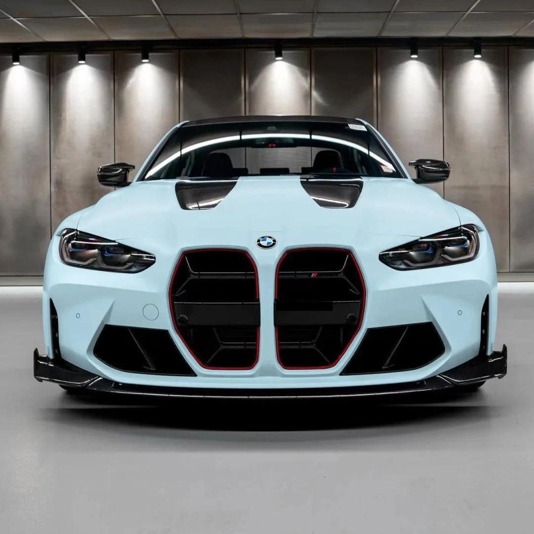 Ultimate Flat Light Blue Car Vinyl Wrap PET product image 9 - Veloro automotive vinyl wrap