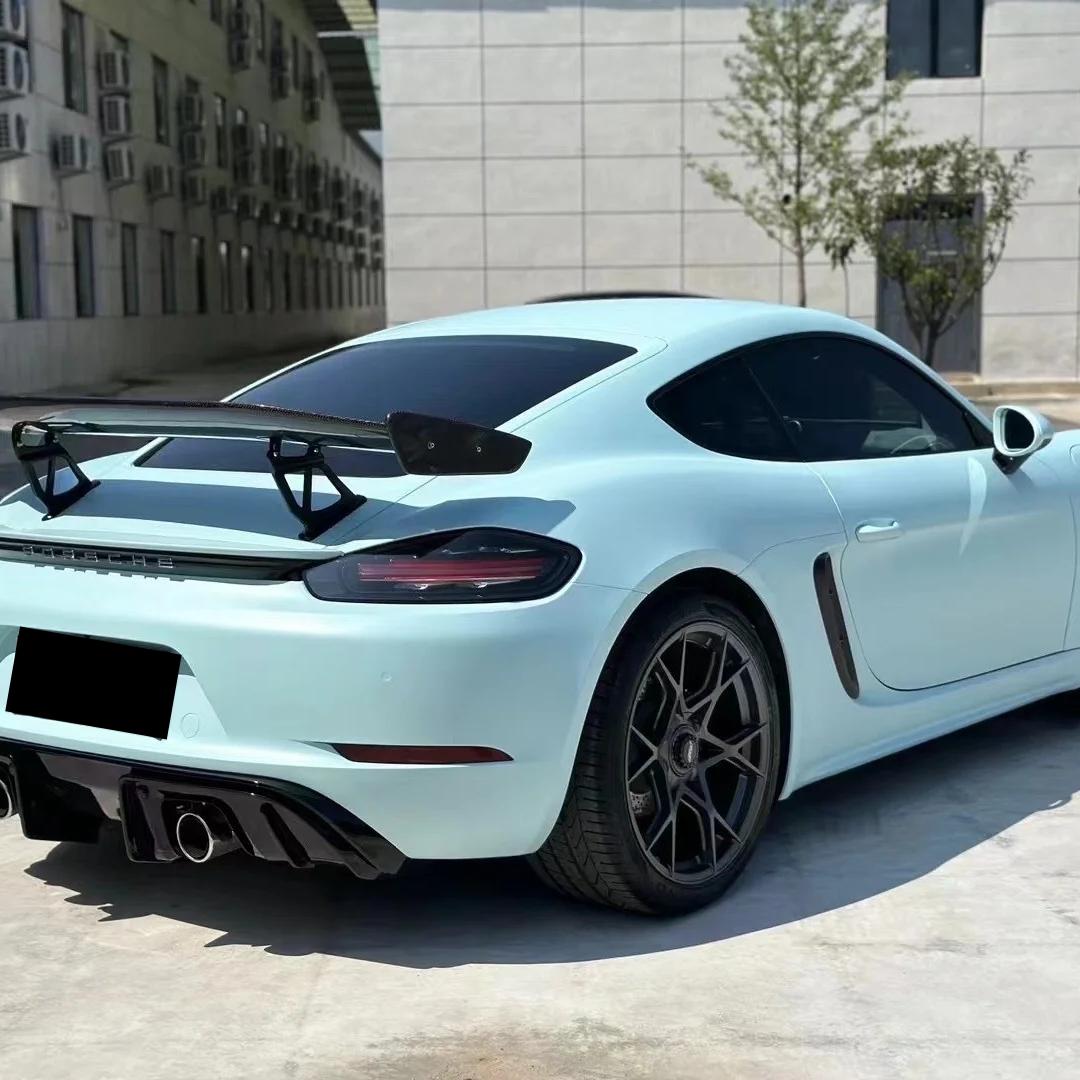 Ultimate Flat Light Blue Car Vinyl Wrap PET product image 6 - Veloro automotive vinyl wrap