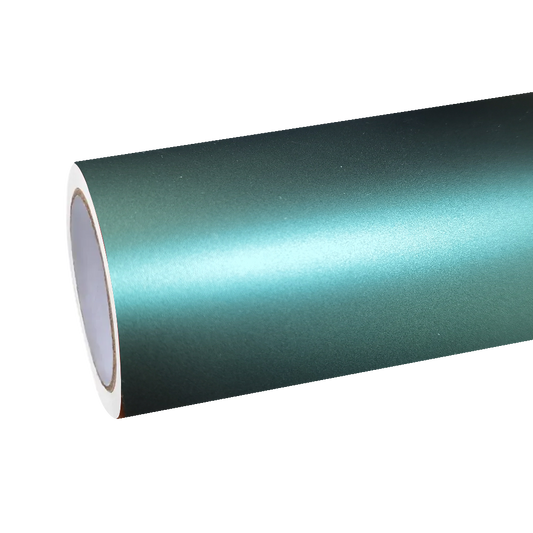 Matte Metallic Antique Green Car Vinyl Wrap
