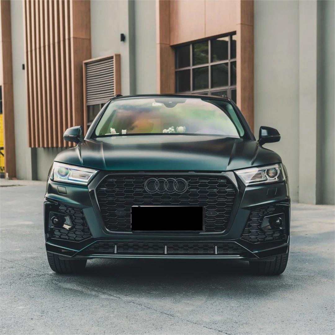 Matte Metallic Antique Green Car Vinyl Wrap product image 3 - Veloro matte vinyl wrap