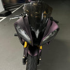 Ultra Matte Metallic Black Purple Car Vinyl Wrap product image 4 - Veloro matte vinyl wrap
