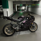 Ultra Matte Metallic Black Purple Car Vinyl Wrap product image 7 - Veloro matte vinyl wrap
