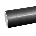 Matte Metallic Brushed Black Car Vinyl Wrap product image 2 - Veloro matte vinyl wrap