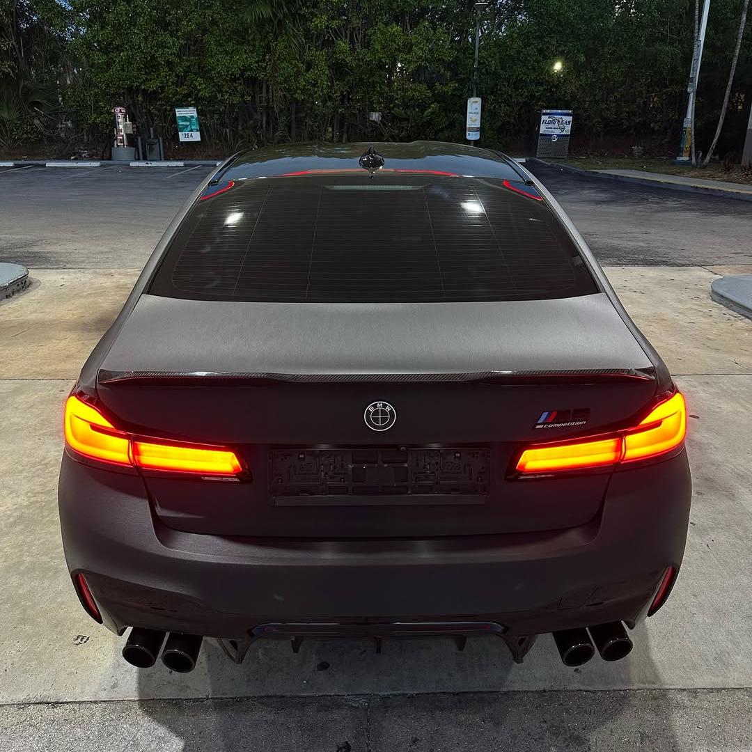Matte Metallic Brushed Black Car Vinyl Wrap product image 7 - Veloro matte vinyl wrap