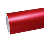 Matte Satin Ceramics Red Car Vinyl Wrap PET