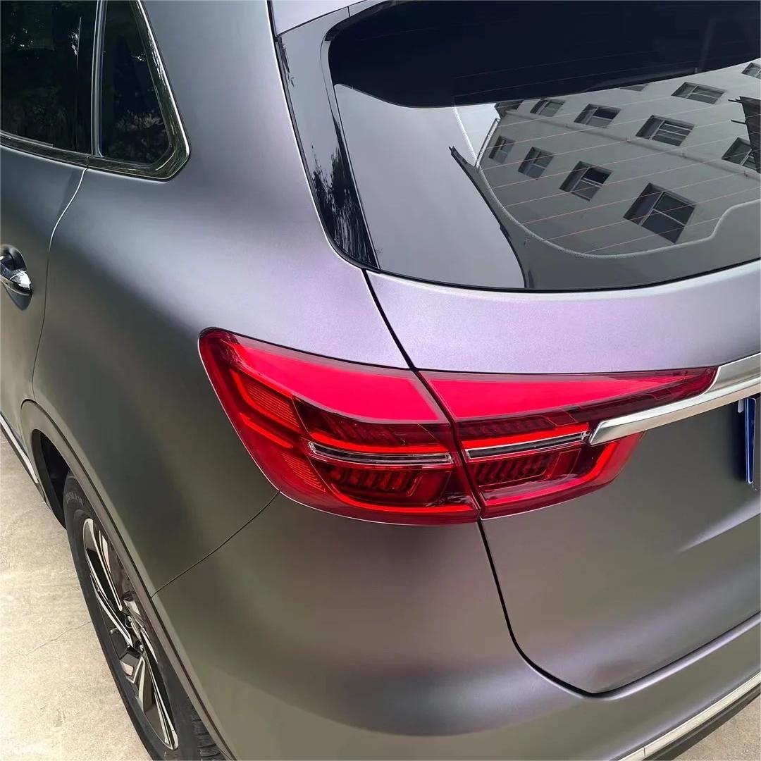 Matte Metallic Chameleon Capri Purple Grey Car Vinyl Wrap product image 14 - Veloro color shift vinyl wrap