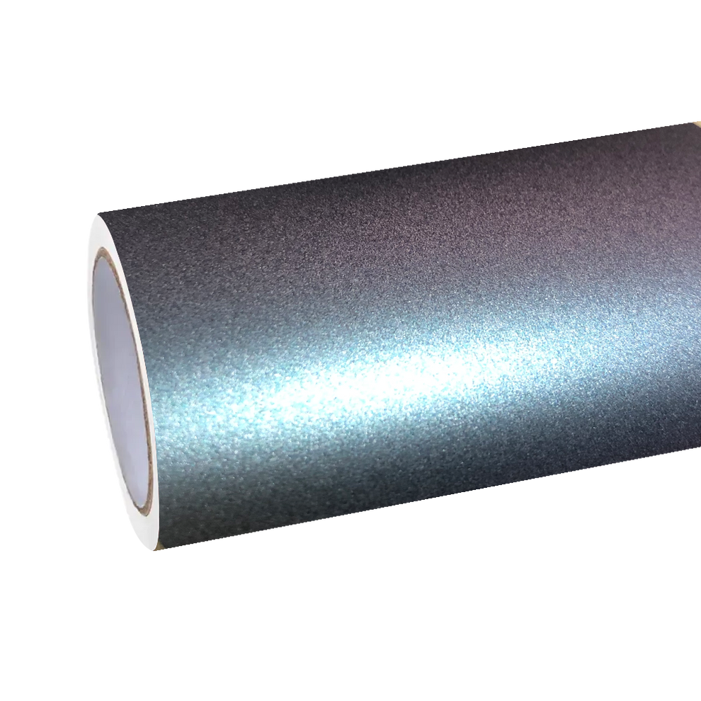 Matte Metallic Chameleon Capri Purple Grey Car Vinyl Wrap