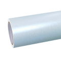 Matte Metallic Chameleon Diamond Blue White Car Vinyl Wrap