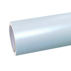 Matte Metallic Chameleon Diamond Blue White Car Vinyl Wrap