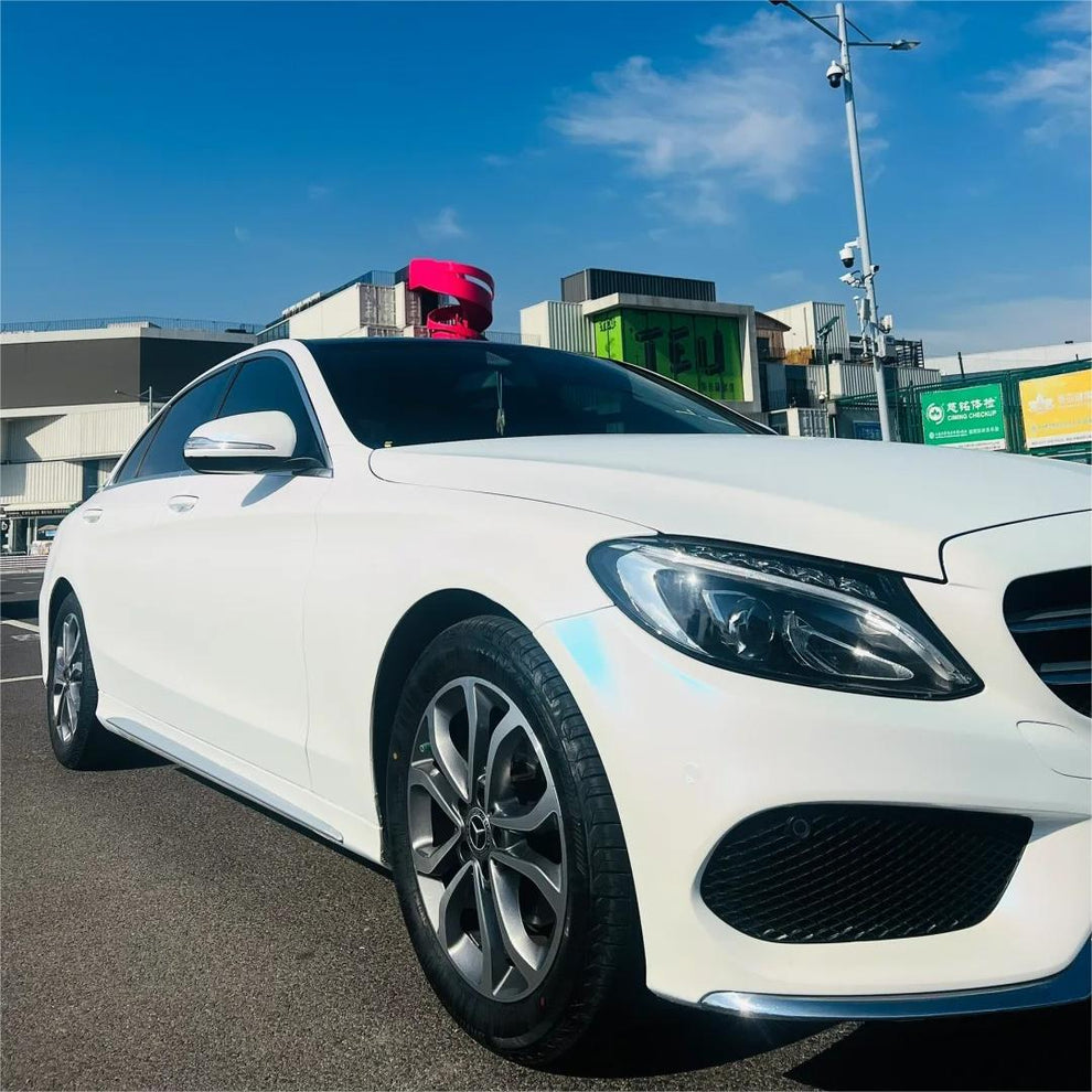 Matte Metallic Chameleon Diamond Blue White Car Vinyl Wrap product image 3 - Veloro color shift vinyl wrap