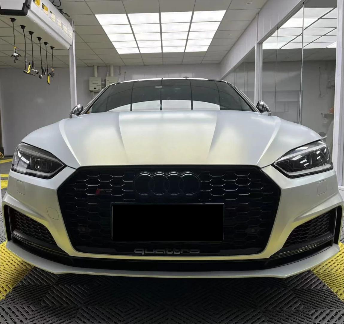 Matte Metallic Chameleon Diamond Gold White Car Vinyl Wrap product image 2 - Veloro color shift vinyl wrap