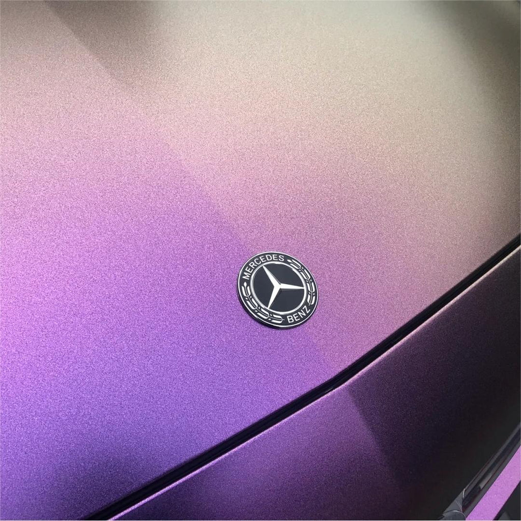 Matte Metallic Chameleon Diamond Yellow Purple Car Vinyl Wrap product image 6 - Veloro color shift vinyl wrap