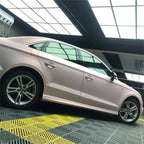 Matte Metallic Chameleon Light Pink White Car Vinyl Wrap product image 4 - Veloro color shift vinyl wrap