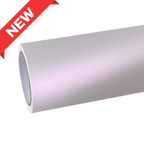 Matte Metallic Chameleon Light Pink White Car Vinyl Wrap