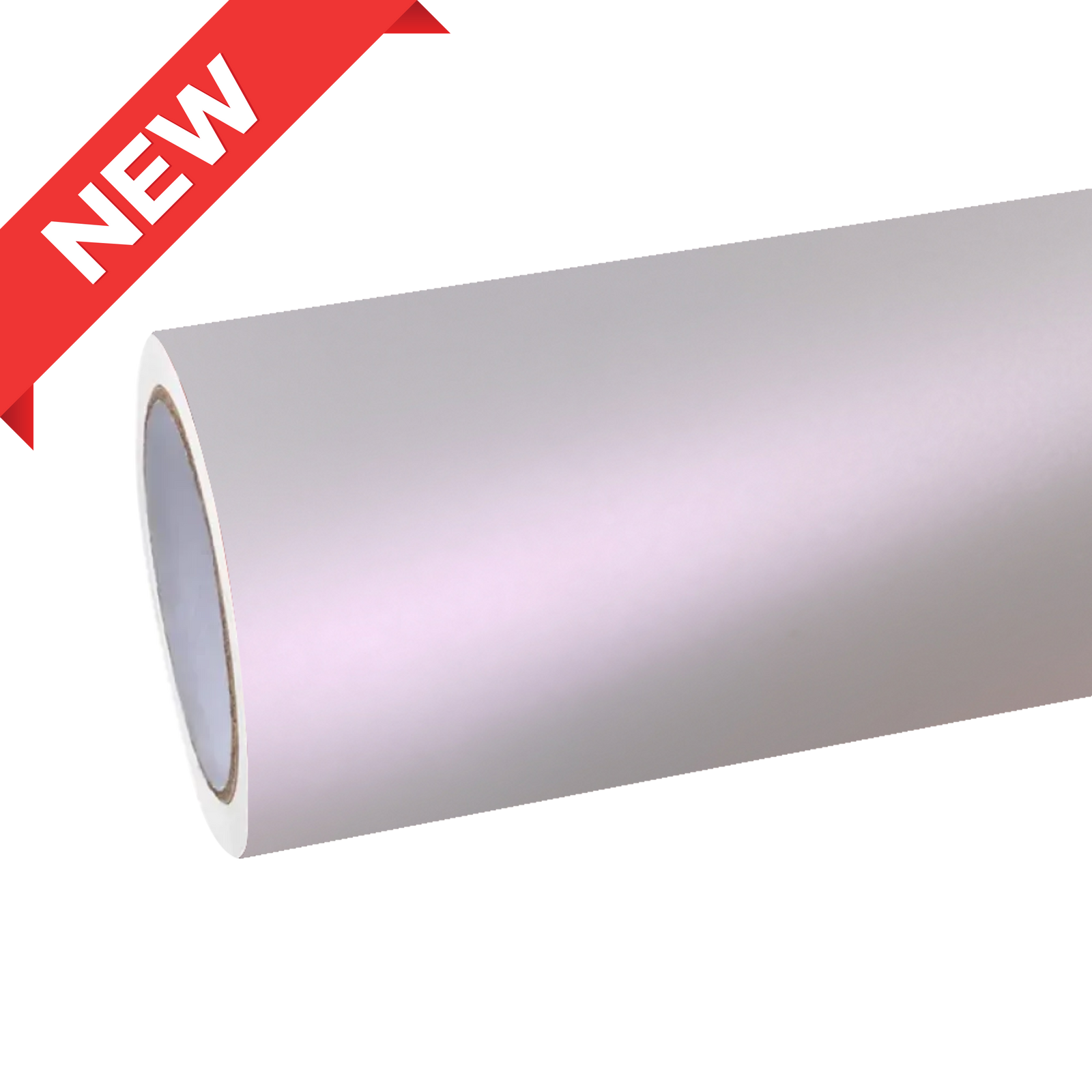 Matte Metallic Chameleon Light Pink White Car Vinyl Wrap