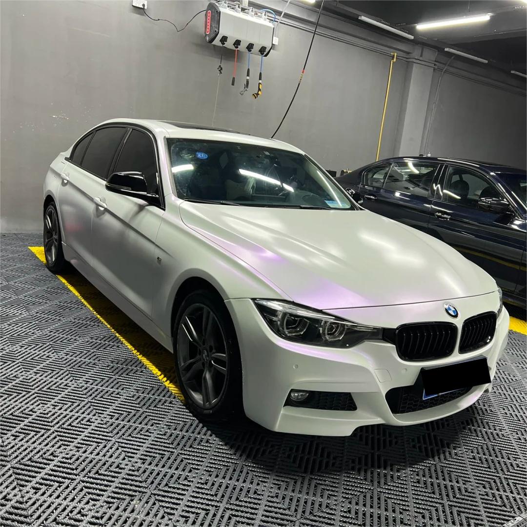 Matte Metallic Chameleon Purple White Car Vinyl Wrap Sale product image 3 - Veloro color shift vinyl wrap