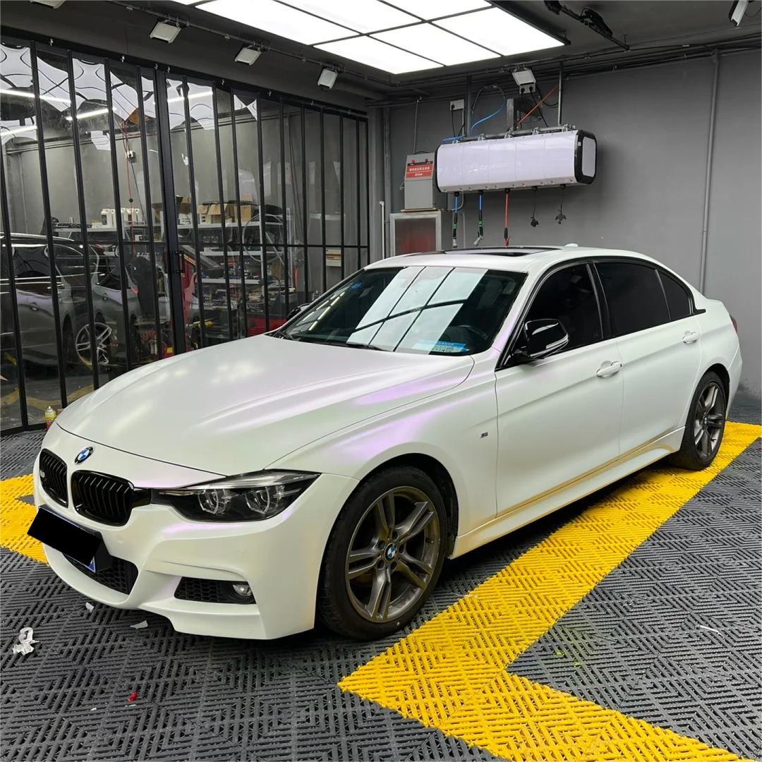 Matte Metallic Chameleon Purple White Car Vinyl Wrap Sale product image 6 - Veloro color shift vinyl wrap