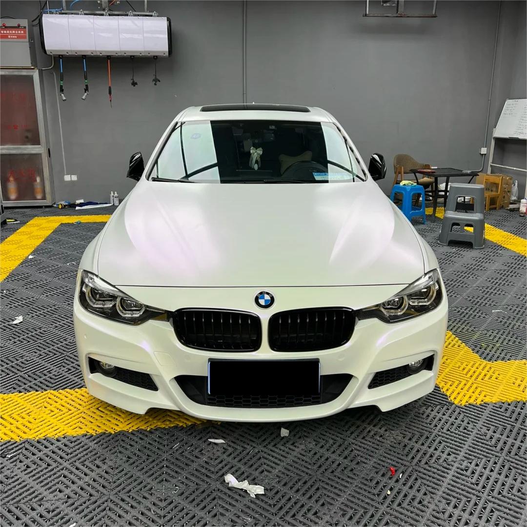 Matte Metallic Chameleon Purple White Car Vinyl Wrap Sale product image 2 - Veloro color shift vinyl wrap