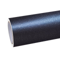 Matte Metallic Charcoal Black Car Vinyl Wrap