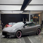 Matte Metallic Charcoal Grey Car Vinyl Wrap product image 3 - Veloro matte vinyl wrap