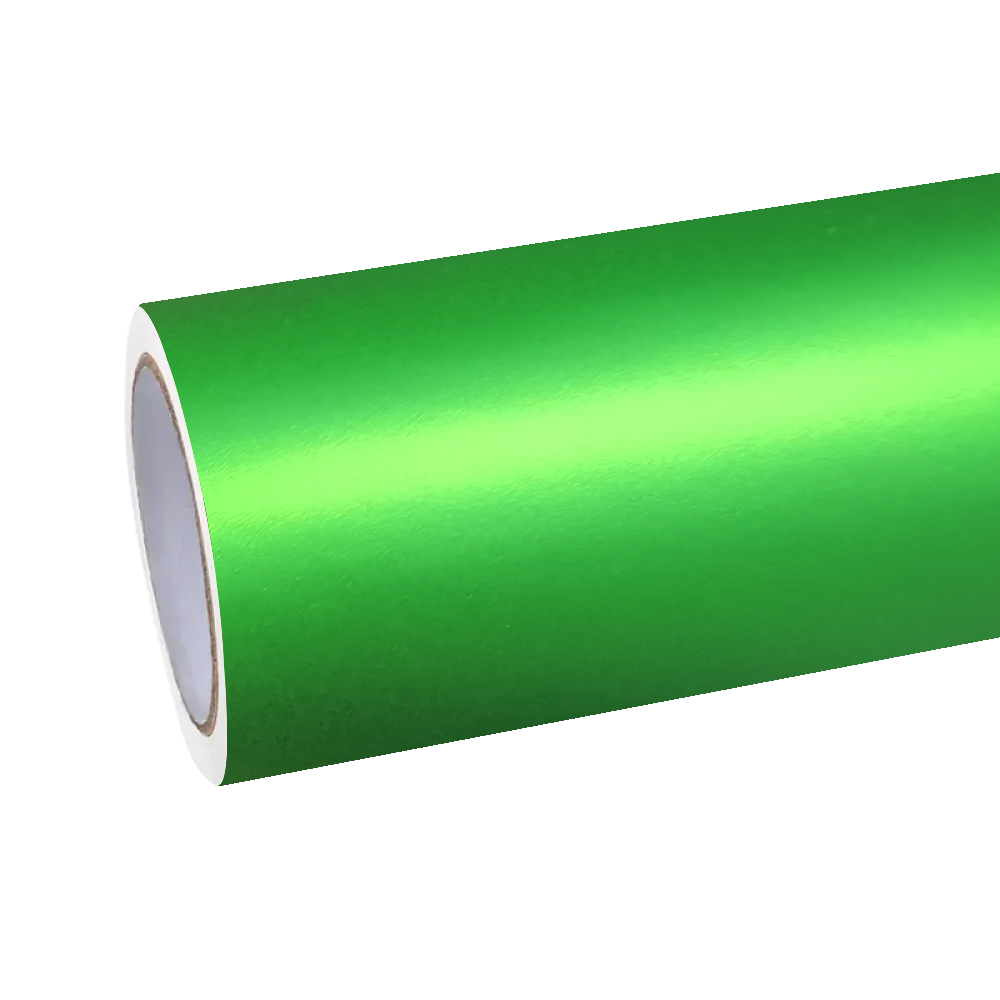 Matte Chrome Green Car Vinyl Wrap