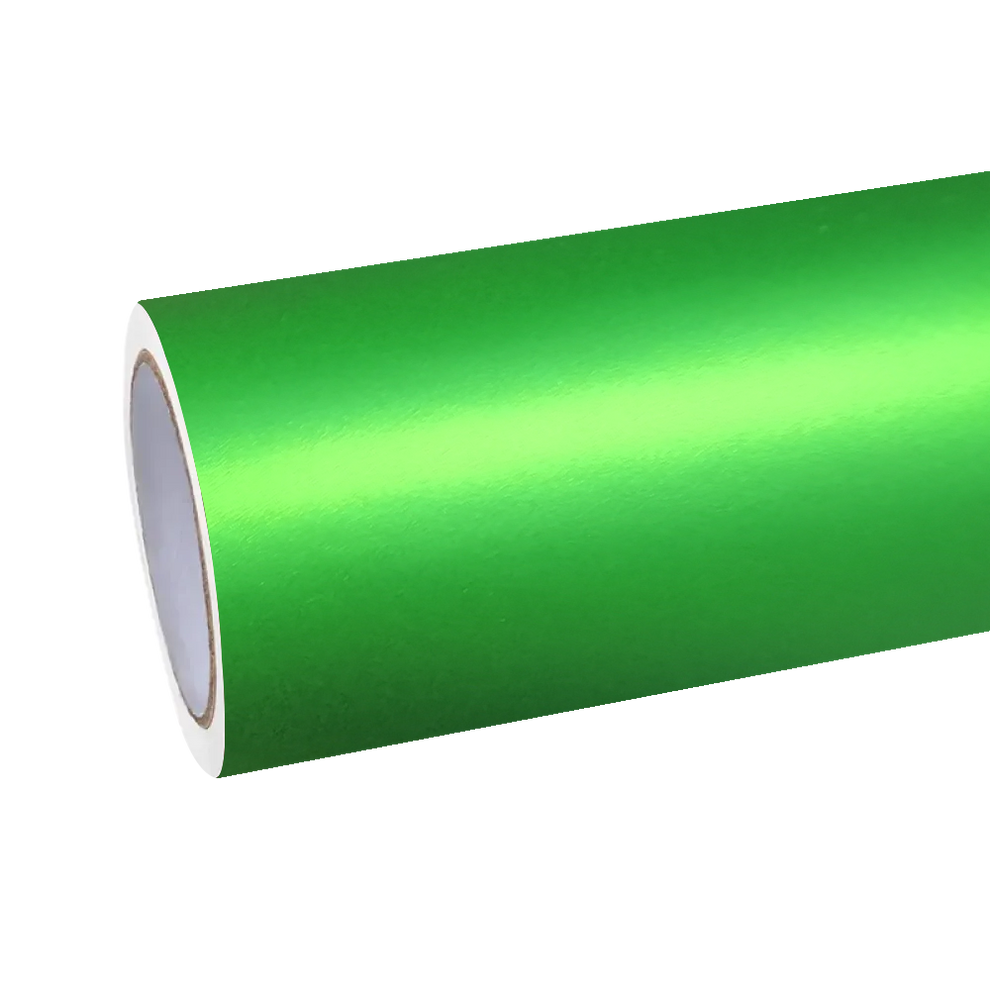 Matte Chrome Green Car Vinyl Wrap