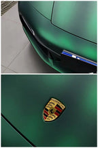 Matte Metallic Chrome Venom Green Car Vinyl Wrap PET product image 7 - Veloro chrome vinyl wrap