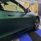 Matte Metallic Chrome Venom Green Car Vinyl Wrap PET product image 15 - Veloro chrome vinyl wrap