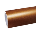 Matte Metallic Copper Brown Car Vinyl Wrap