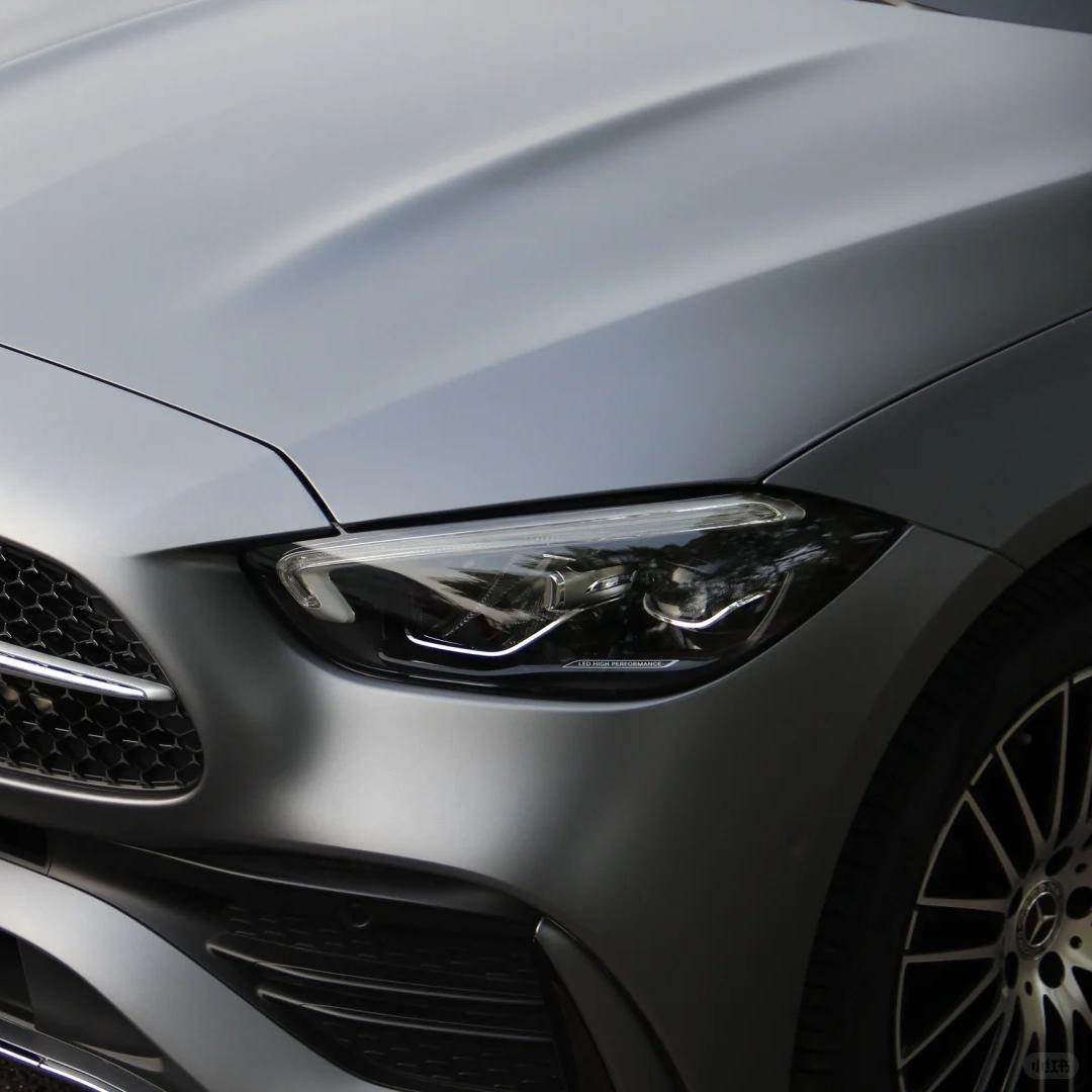 Matte Metallic Dark AMG Grey Car Vinyl Wrap PET product image 8 - Veloro matte vinyl wrap