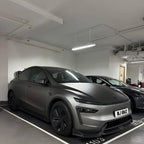 Matte Metallic Dark AMG Grey Car Vinyl Wrap PET product image 6 - Veloro matte vinyl wrap