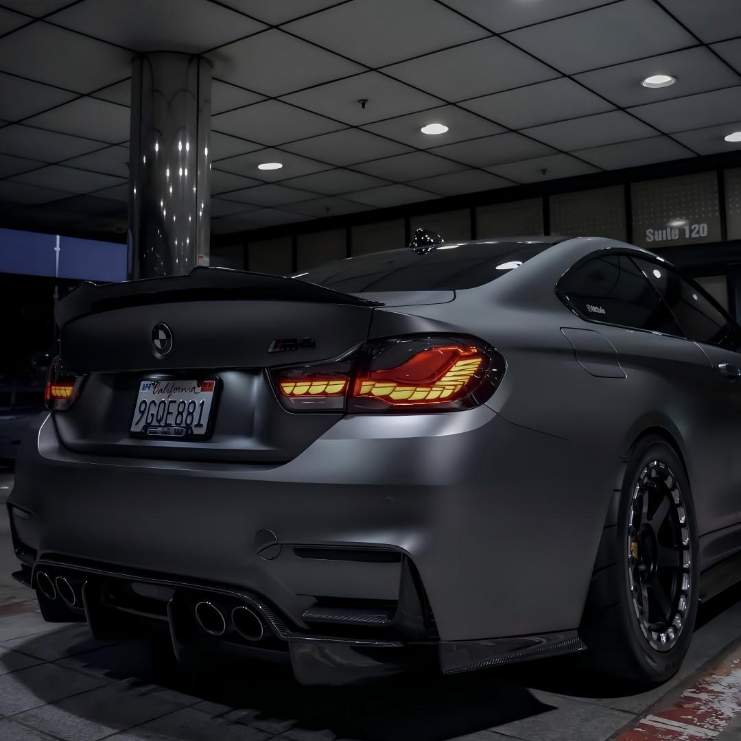 Matte Metallic Dark AMG Grey Car Vinyl Wrap PET product image 4 - Veloro matte vinyl wrap